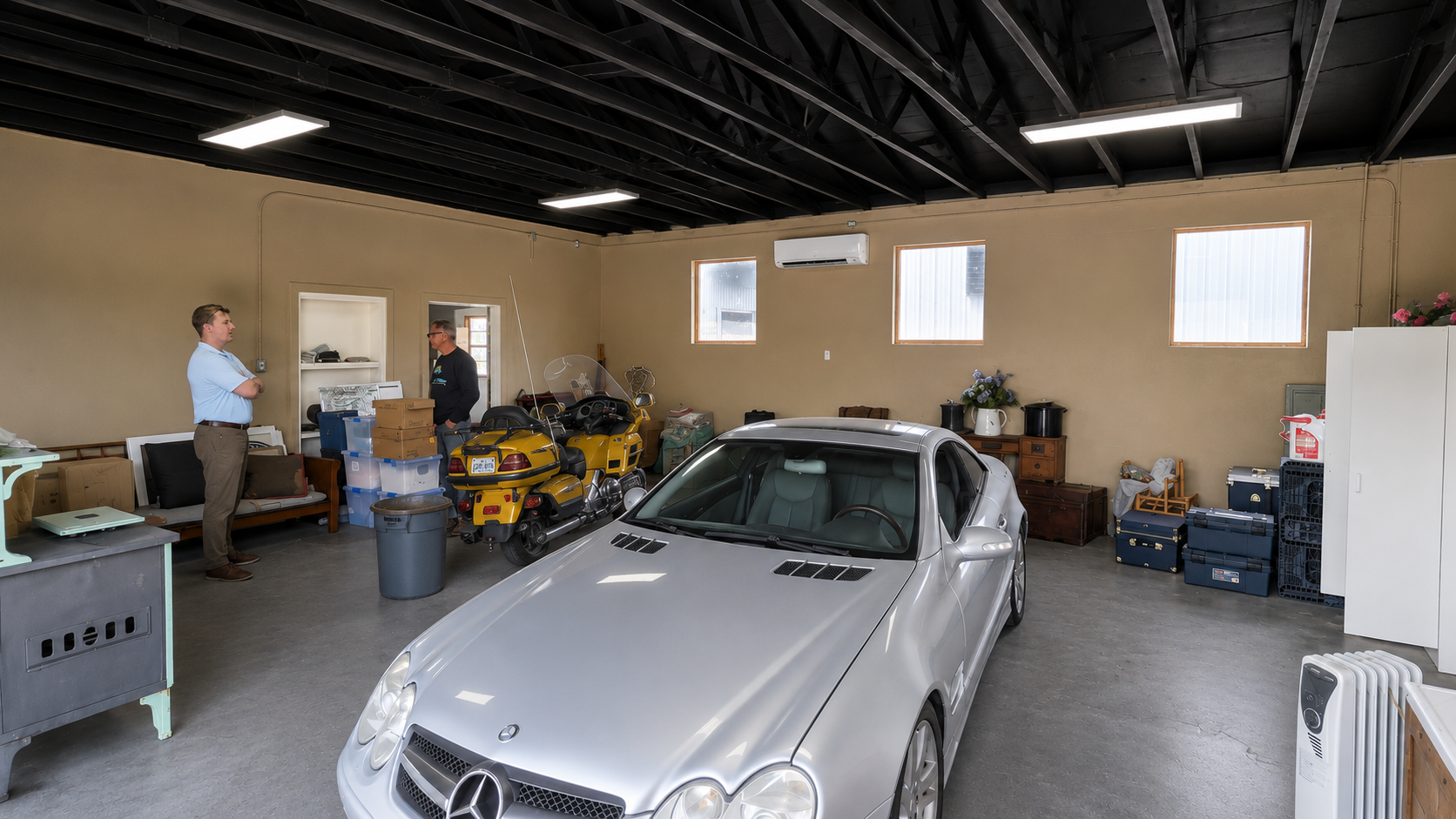 Warehouse with office, another view