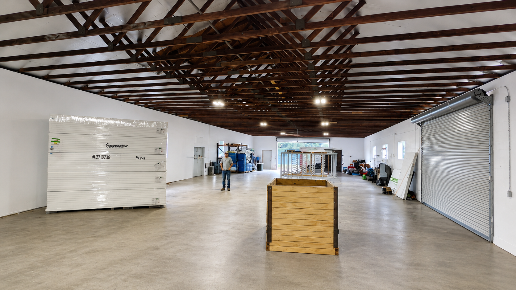Large open warehouse, another view